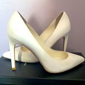 TopShop white heels